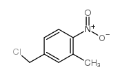 氯化3-甲基-4-硝基苯甲基结构式