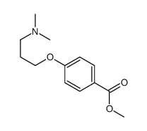 Methyl 4-[3-(dimethylamino)propoxy]benzoate结构式