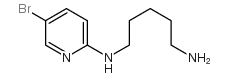2-N-(5-氨基戊基)-氨基-5-溴吡啶结构式