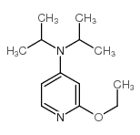 2-乙氧基-4-(N,N-二异丙基)氨基砒啶结构式