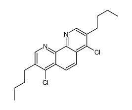 3,8-dibutyl-4,7-dichloro-1,10-phenanthroline Structure