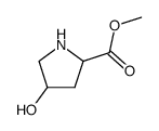 Proline, 4-hydroxy-, methyl ester (9CI) Structure