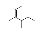 3,4-Dimethyl-2-hexene (cis,trans) Structure