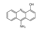 9-Amino-4-acridinol structure