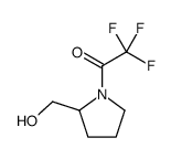 2-Pyrrolidinemethanol, 1-(trifluoroacetyl)- (9CI) Structure