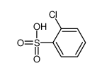 2-chlorobenzenesulfonic acid Structure