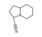 3-Indolizinecarbonitrile,octahydro-,(3R,8aS)-rel-(9CI) Structure