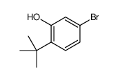 5-bromo-2-tert-butylphenol structure