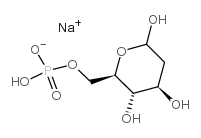 2-脱氧-d-葡萄糖 6-磷酸钠结构式