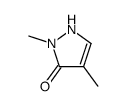 2,4-dimethyl-1H-pyrazol-3-one结构式