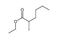 ethyl 2-iodohexanoate结构式