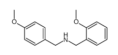 N-(4-Methoxybenzyl)-1-(2-methoxyphenyl)methanamine Structure