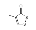 4-Methyl-3H-1,2-dithiol-3-one结构式