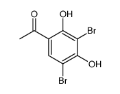 2,6-Dibromo-4-acetylresorcinol Structure