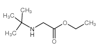 2-(叔丁基氨基)乙酸乙酯结构式