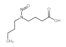 4-(N-丁基-N-亚硝胺基)丁酸图片