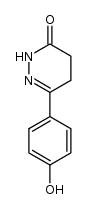 6-(4-hydroxyphenyl)-4,5-dihydro-3(2H)-pyridazinone结构式