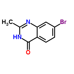 7-Bromo-2-methylquinazolin-4(3H)-one Structure