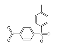 1-methyl-4-(4-nitrophenyl)sulfonylbenzene结构式