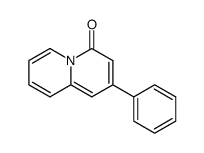 2-phenyl-4H-quinolizin-4-one结构式