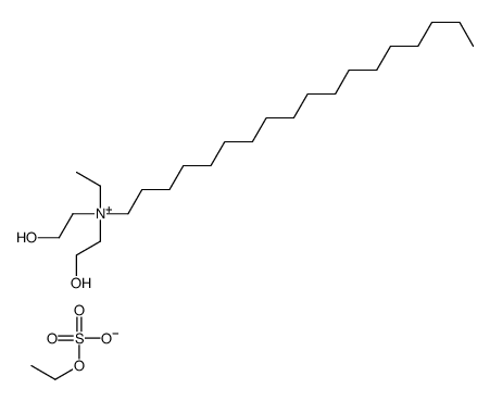 ethylbis(hydroxyethyl)(octadecyl)ammonium ethyl sulphate Structure