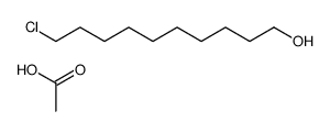 10-氯-1-癸醇乙酸酯结构式