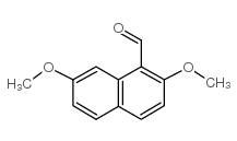2,7-dimethoxynaphthalene-1-carbaldehyde Structure