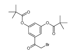 2-Bromo-3',5'-dipivaloxyacetophenone结构式