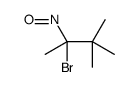 2-bromo-3,3-dimethyl-2-nitrosobutane Structure