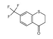 7-trifluoromethyl-2,3-dihydro-4H-1-benzothiopyran-4-one Structure