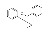 [methoxy-(1-phenylcyclopropyl)methyl]benzene Structure