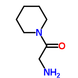 2-氨基-1-(哌啶-1-基)乙酮盐酸盐结构式