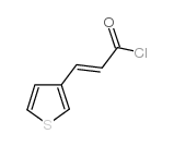 3-(3-噻吩)-丙烯酰氯结构式