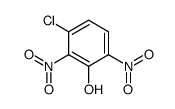 3-chloro-2,6-dinitro-phenol结构式