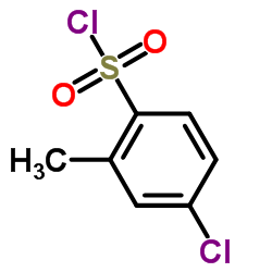 4-Chloro-2-methylbenzenesulfonyl chloride Structure