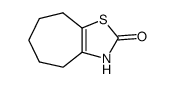 3,4,5,6,7,8-hexahydro-cycloheptathiazol-2-one Structure