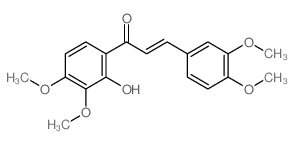 2-Propen-1-one,3-(3,4-dimethoxyphenyl)-1-(2-hydroxy-3,4-dimethoxyphenyl)- picture