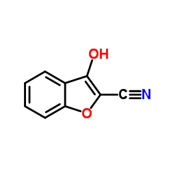3-羟基苯并呋喃-2-甲腈结构式