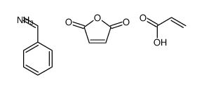 azanium,furan-2,5-dione,prop-2-enoate,styrene Structure