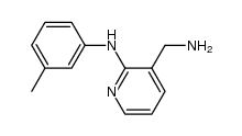 2-(m-toluidino)-3-aminomethylpyridine Structure