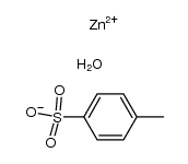 zinc p-toluenesulphonate hexahydrate Structure