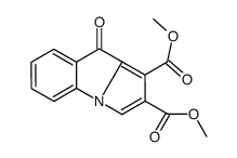 dimethyl 4-oxopyrrolo[1,2-a]indole-2,3-dicarboxylate Structure