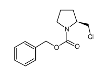 (S)-1-n-cbz-2-氯甲基吡咯烷结构式