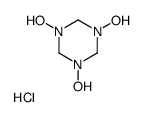 甲醛肟三聚物盐酸盐结构式