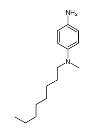 4-N-methyl-4-N-octylbenzene-1,4-diamine Structure