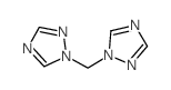 1H-1,2,4-Triazole,1,1'-methylenebis-结构式