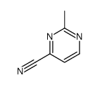 2-甲基嘧啶-4-甲腈结构式