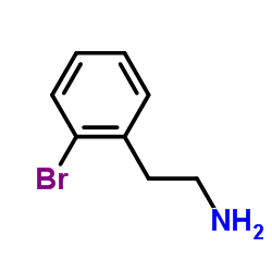 2-溴苯乙胺结构式