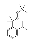 tert-butyl 1-methyl-1-[isopropylphenyl]ethyl peroxide结构式