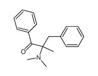 2-benzoyl-2-dimethylamino-3-phenylpropane Structure